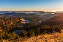 Blick vom Feldberg über Feldsee und den Schwarzwald von dieterich-fotografie