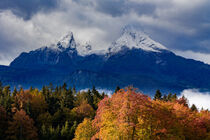 Watzmann im Herbst by Dirk Rüter