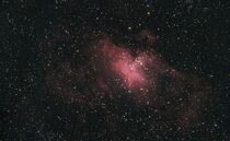 Nebulars in space: M16, pillars of creation von Claudia Schmidt