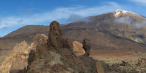 Pico del Teide, 3715m und Roques de Garcia, Nationalpark Teide, Teneriffa, Kanarische Inseln, Spanien, Europa von Walter G. Allgöwer