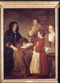 The Schoolmistress  von Jean Baptiste Marie Pierre