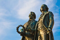 Goethe- und Schiller-Denkmal in Weimar by dieterich-fotografie