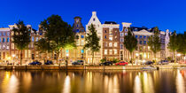 Keizersgracht in Amsterdam bei Nacht von dieterich-fotografie