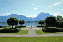 Blick auf den Forggensee bei Füssen von Susanne Winkels