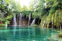 'Plitvicer Seen in Kroatien, Türkise Bucht' von Susanne Winkels