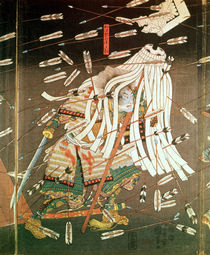 The Last Stand of the Kusanoki Clan by Utagawa Kuniyoshi