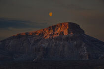 Vollmond über dem Alto de Guajara von Walter G. Allgöwer