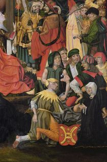 The Soldiers Drawing Lots for Christ's Clothes by Master of Hamburg