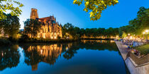 Feuersee mit der Johanneskirche in Stuttgart by dieterich-fotografie