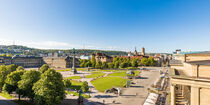 Panorama Schloßplatz mit dem Königsbau in Stuttgart von dieterich-fotografie