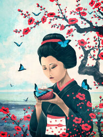 Madame Butterfly von Paula  Belle Flores