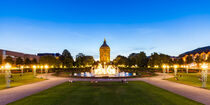 Friedrichsplatz mit dem Wasserturm in Mannheim by dieterich-fotografie