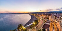 Strand und Promenade des Anglais in Nizza by dieterich-fotografie