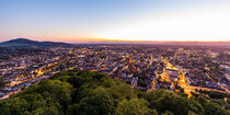 Freiburg im Breisgau mit dem Münster am Abend by dieterich-fotografie