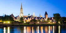 Blaue Stunde in Ulm an der Donau   von dieterich-fotografie