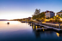 Blaue Stunde in Überlingen am Bodensee  von dieterich-fotografie