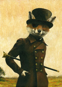 Sly Victorian Mr Fox by Michael Thomas