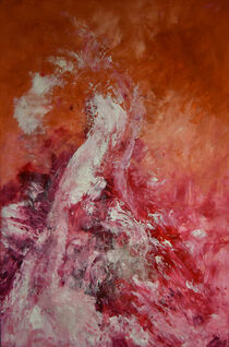 Magenta II  Acryl auf Leinwand mit Pigmenten  von Juliane Helene Berger