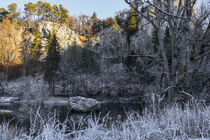 Licht und Schatten an der Donau bei Fridingen - Naturpark Obere Donau by Christine Horn