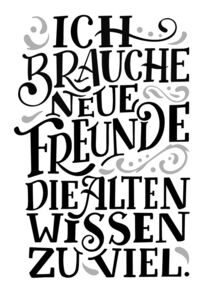 Ich brauche neue Freunde... by carolin-magunia