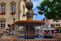 Halterner Marktbrunnen von Edgar Schermaul