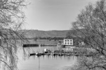 Blick auf das alte Zollhaus in Bodman-Ludwigshafen - Überlinger See von Christine Horn