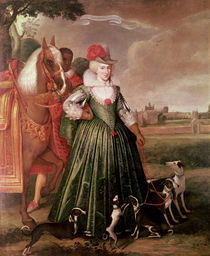 Anne of Denmark by Paul van Somer