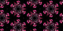Fraktal Muster pink von Nick Freund