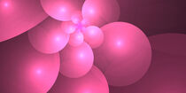 Fraktal pink Ballon von Nick Freund