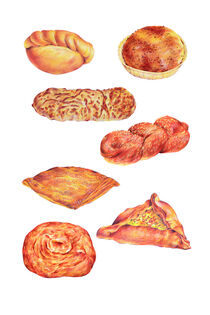 Sweet bake illustration von Varvara Kurakina