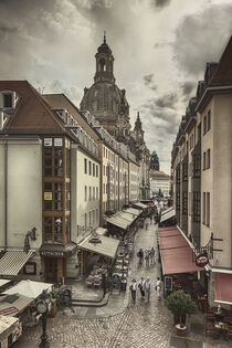 Dresden Münzgasse von Barbara Pfannstiel