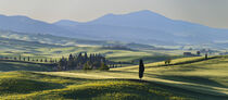 Landschaft bei Sonnenaufgang um Pienza by Walter G. Allgöwer