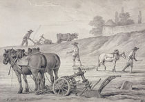 Ploughing the Fields  by Jean-Baptiste Huet