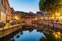 Petite France in Straßburg am Abend by dieterich-fotografie