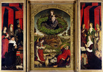 The Triptych of Moses and the Burning Bush von Nicolas Froment