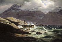 Shipwreck on the Norwegian Coast von Johan Christian Dahl