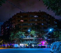 Barcelona at night by paulinakatharina