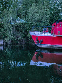 Boot in rot von paulinakatharina