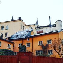 frostige Winterstimmung in Stockholm von Sabine Howorka
