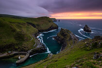 Warren Point, Boscastle Harbour by Moritz Wicklein