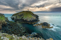 Sonnenuntergang am Strumble Head Lighthouse von Moritz Wicklein