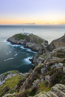 Sonnenuntergang am South Stack Lighthouse von Moritz Wicklein