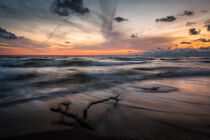 Sonnenaufgang an der Ostsee - Sunrise at the Baltic Sea von Stephan Hockenmaier