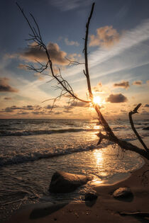 Sonnenaufgang an der Ostsee - Sunrise at the Baltic Sea von Stephan Hockenmaier