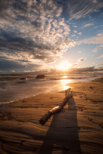 Sonnenaufgang an der Ostsee - Sunrise at the Baltic Sea von Stephan Hockenmaier