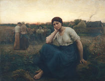 Evening by Jules Breton