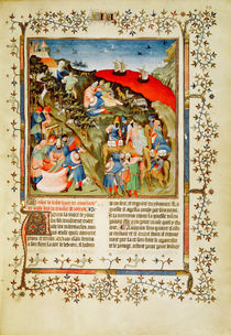 Ms Fr.247 f.25 The Story of Joseph by Fouquet, Jean (c.1420-80) and Studio