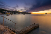 Blaue Stunde an der Promenade von Lopud by Moritz Wicklein