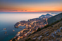 Abendstimmung über Dubrovnik