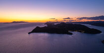 Sipan und Mljet nach Sonnenuntergang von Moritz Wicklein